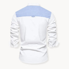 Overhemd met button-down kraag en borstzak