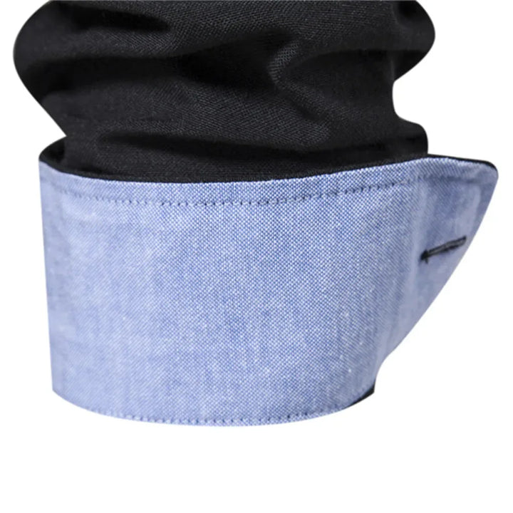Overhemd met button-down kraag en lange mouwen