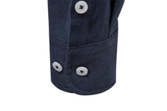 Overhemd met button-down kraag en lange mouwen