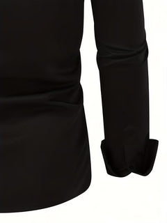 Overhemd met geometrisch patroon en slim fit