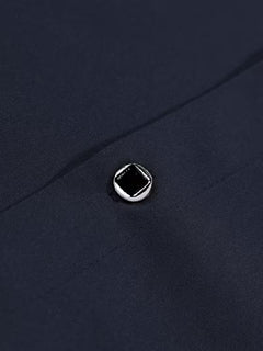 Overhemd met geometrisch patroon en slim fit