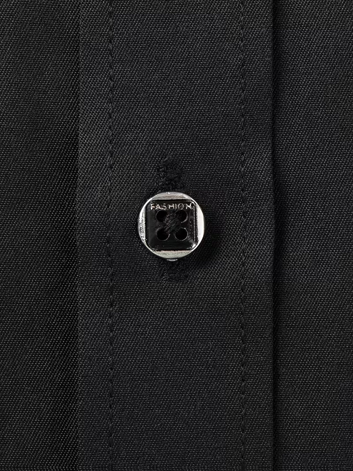 Overhemd met geometrisch patroon en slim fit