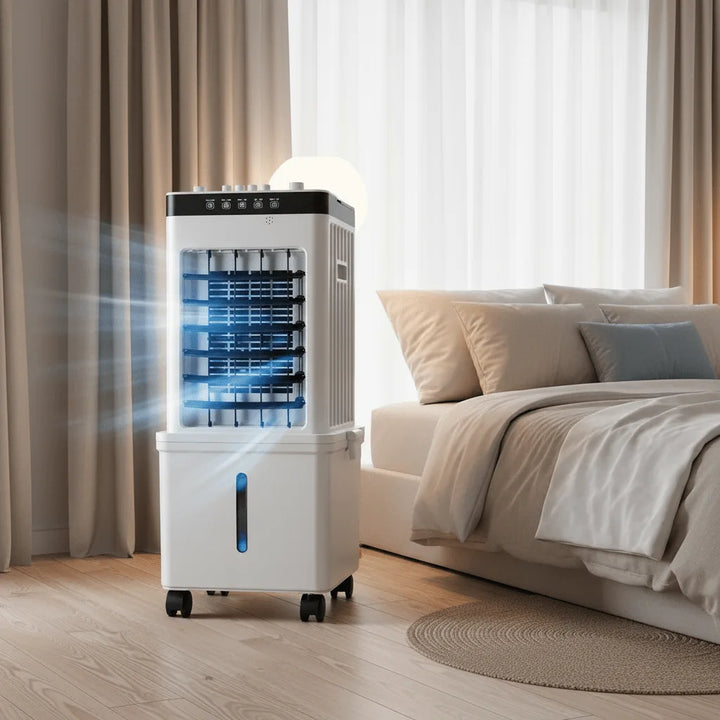 Portable air conditioner met wielen
