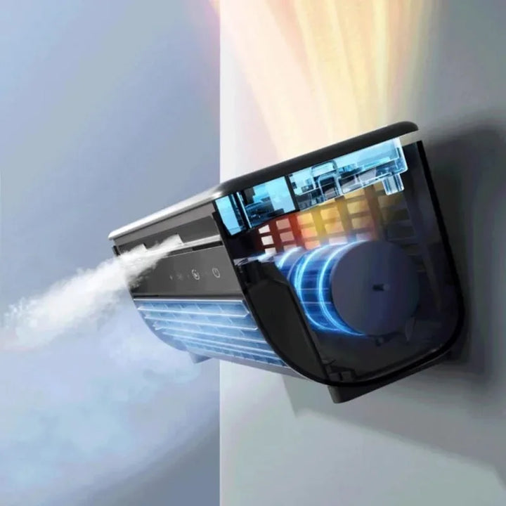 Draagbare airco met compact design