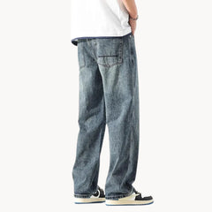 Relaxed retro jeans met rechte pasvorm