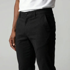 Slim fit chino met steekzakken