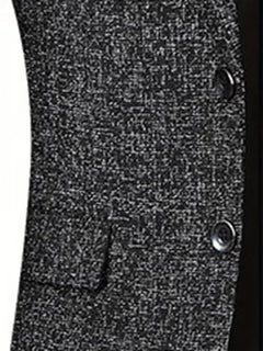 Slim-fit jas met notch lapel en kreukbestendig materiaal