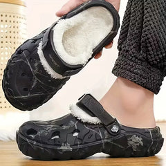 Slippers met antislip zool en gevoerde binnenkant