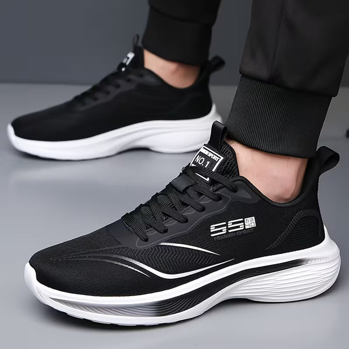 Sneakers met ademend bovenwerk en antislip buitenzool