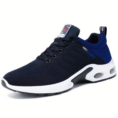 Sneakers met ademende mesh bovenkant