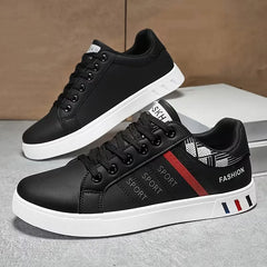 Sneakers met moderne uitstraling en vetersluiting