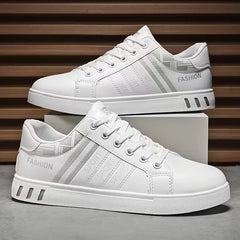 Sneakers met moderne uitstraling en vetersluiting