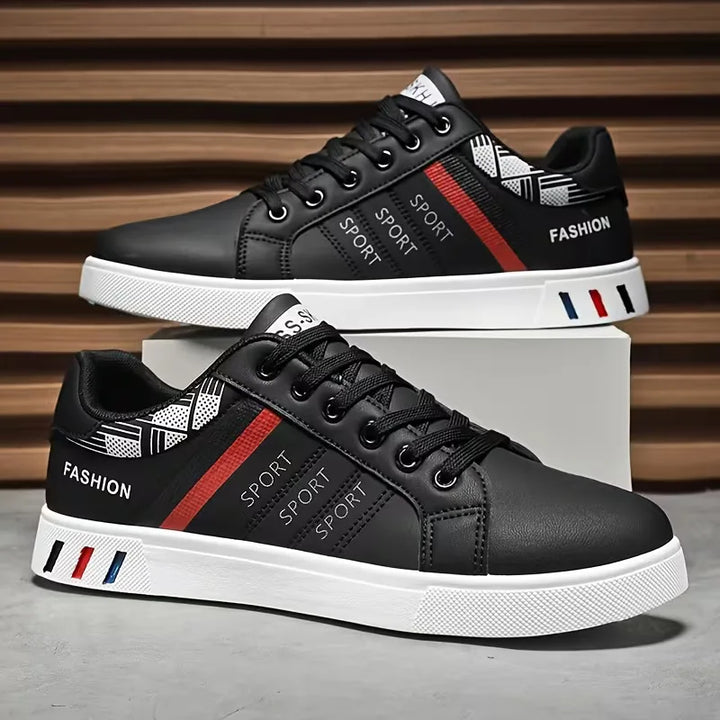 Sneakers met moderne uitstraling en vetersluiting