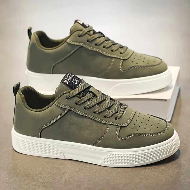 Sneakers met slipvaste rubberen zool