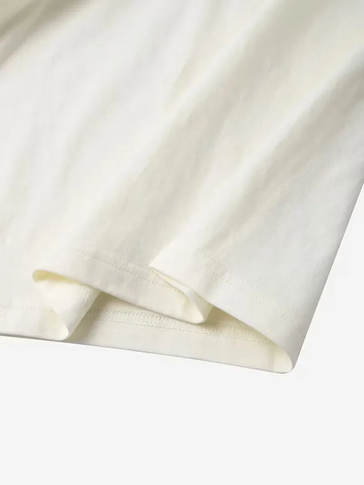 T-shirt met print en korte mouwen