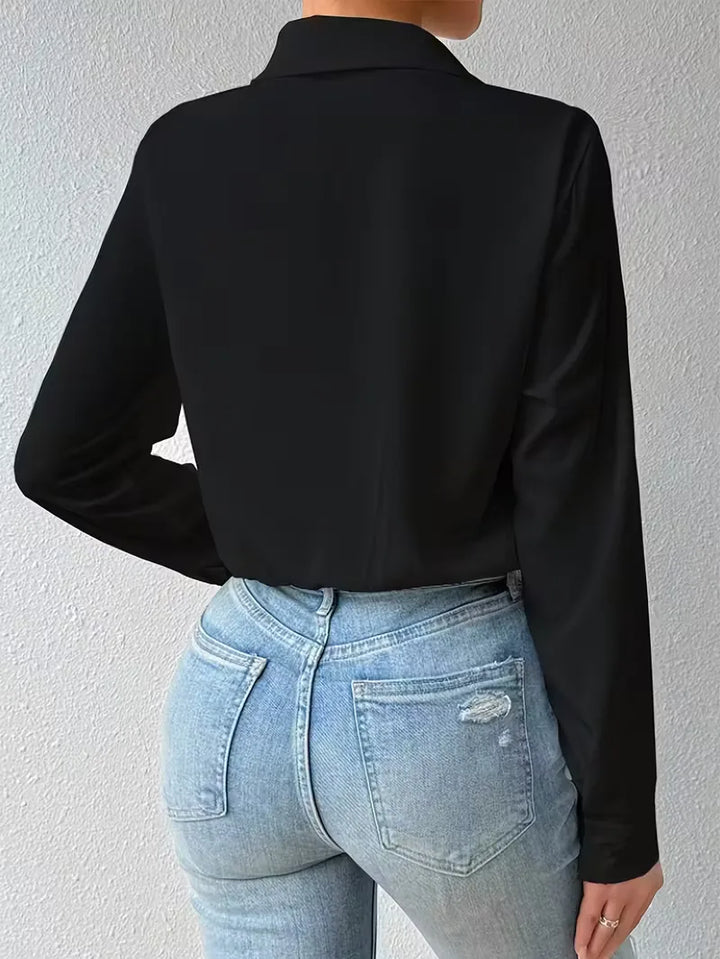 Bodysuit met lange mouwen