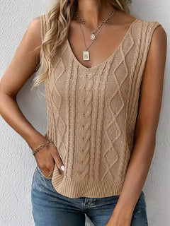 Tanktop met V-hals