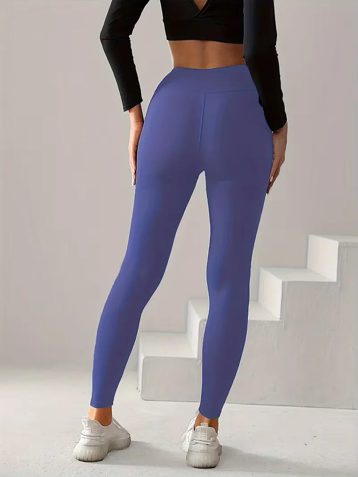 High-waisted slim fit legging