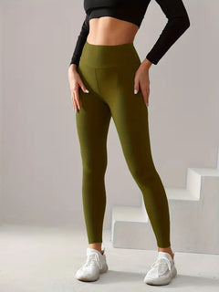 High-waisted slim fit legging