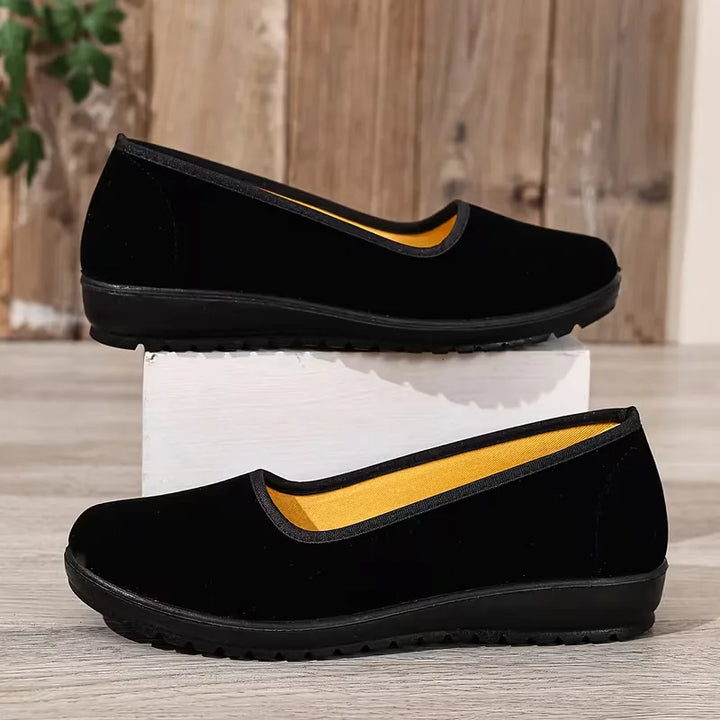 Lage sneakers met slip-on stijl