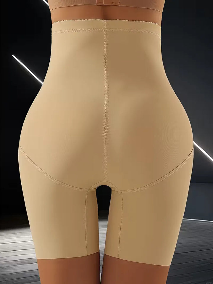 High-waisted shapewear boxer brief
