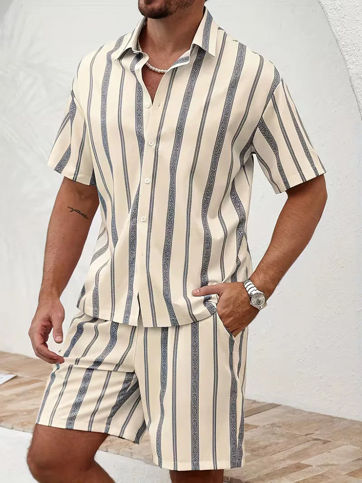 Korte mouw overhemd met shorts