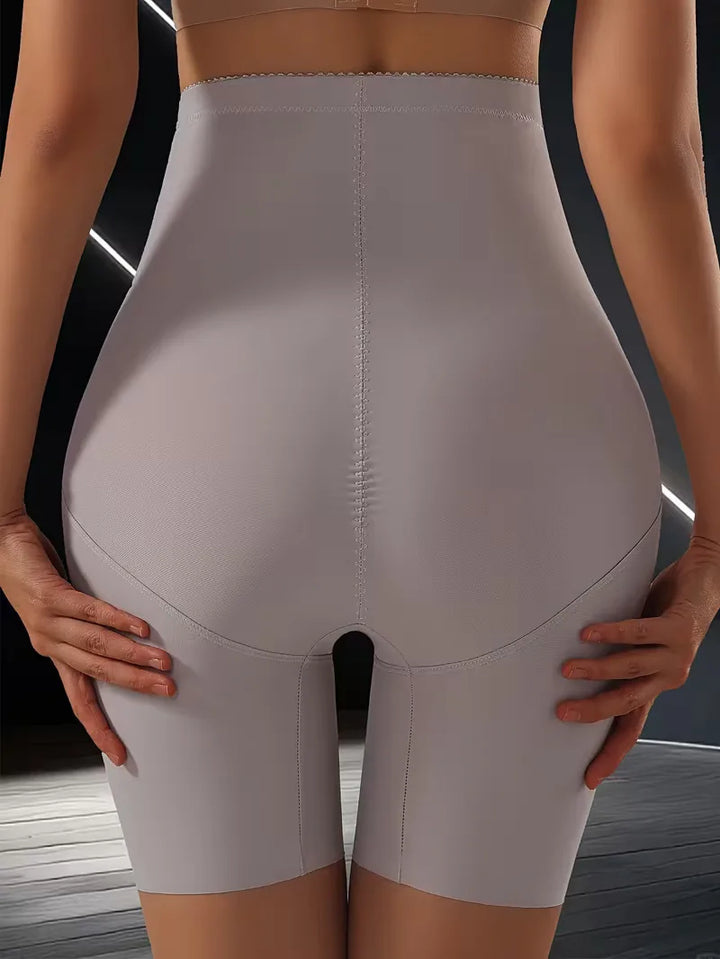 High-waisted shapewear boxer brief