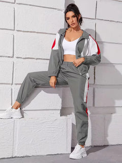 Lounge set met capuchon