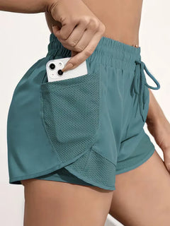 Korte broek met elastiek