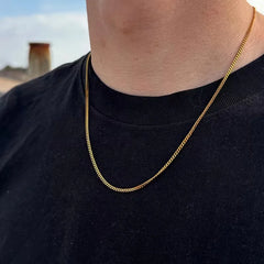 Dunne gouden ketting
