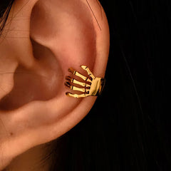 Oorbellen met clip-on en stenen