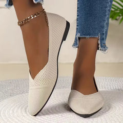 Ballerina met puntige neus
