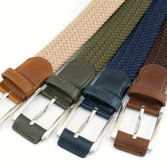 Gevlochten casual riem