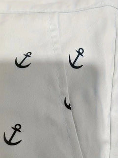 Shorts met ankerpatroon