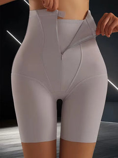 High-waisted shapewear boxer brief