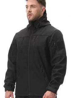 Parka met fleece voering