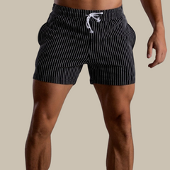 Super-stretch fitness shorts voor heren - ultieme flexibiliteit en comfort voor diverse soorten workouts en ontspanning.