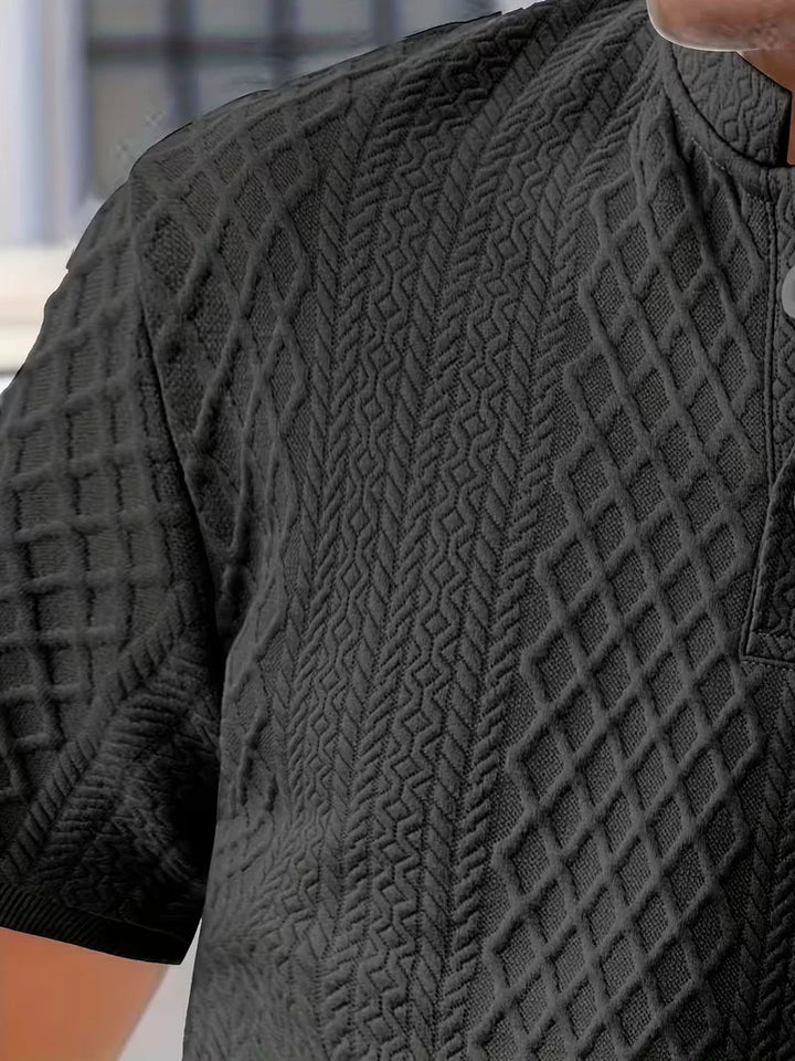 Zomer kledingset met jacquard patroon