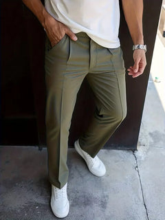 Pantalons met rechte pijpen