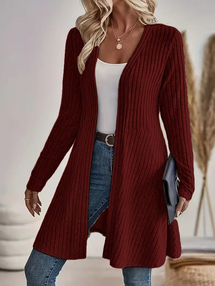 cardigan met V-hals