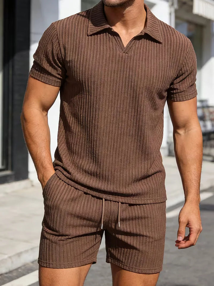 Zomer kledingset met polo