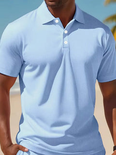 Zomer kledingset met polo en shorts