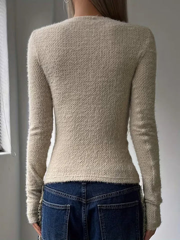 Longsleeve top met lange mouwen