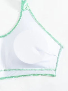Cover-up met halternek en shorts
