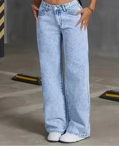 Wide leg jeans