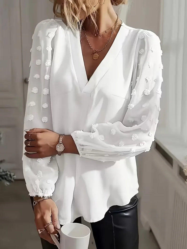 Blouse met lange mouwen