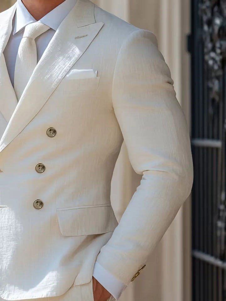 Colbert slim fit met dubbele knopen