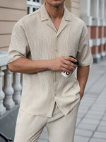 Zomer kledingset met V-neck