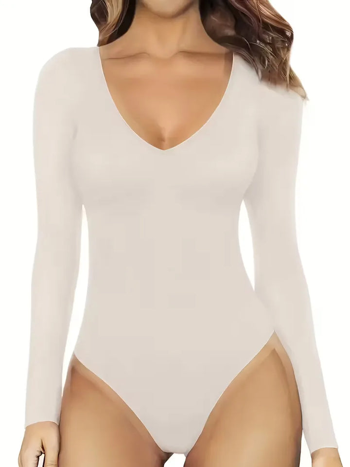 Bodysuit met lange mouwen