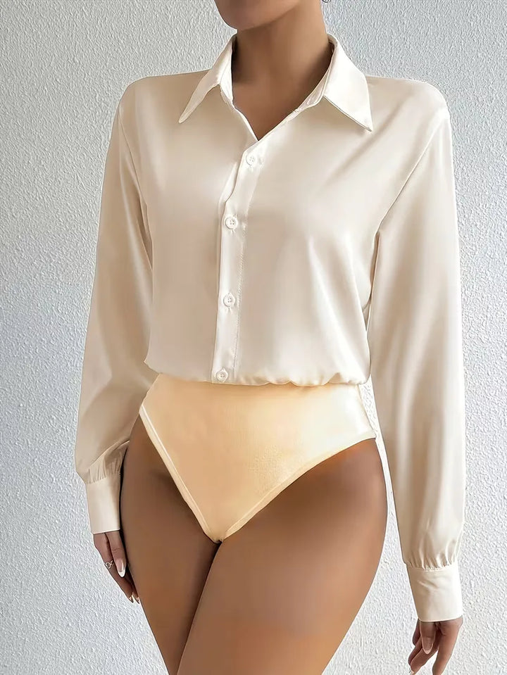 Bodysuit met lange mouwen